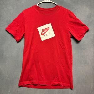 Vintage Jordan Jump Man Shirt Center Logo Men Small Basketball Streetwear Skater